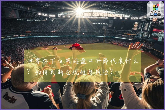 世界杯下注网站盘口升降代表什么？如何判断合规性与风险？